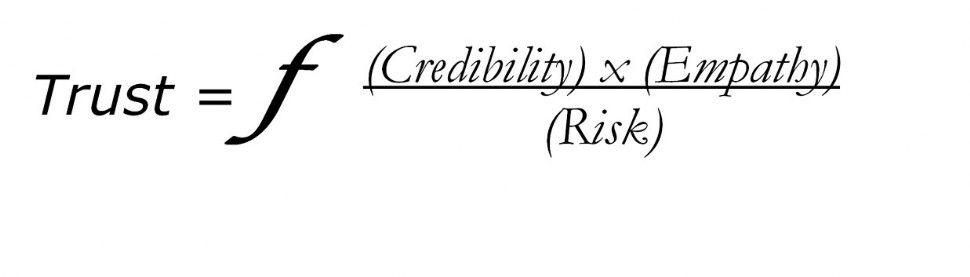 Trust Equation When Trust Matters